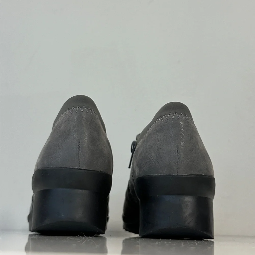Cloudsteppers by Clarks Caddell Denali Gray SlipOn Wedge Size 8.5